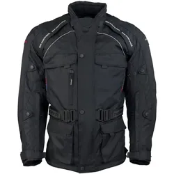 roleff Motorradjacke »Liverpool RO«, Unisex, Mit Sicherheitsstreifen, 4 Taschen roleff schwarz 5XL