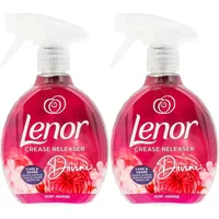 Lenor Crease Release Divine Rubin-Jasmin, 2 x 500 ml, entfernt Falten Eisen