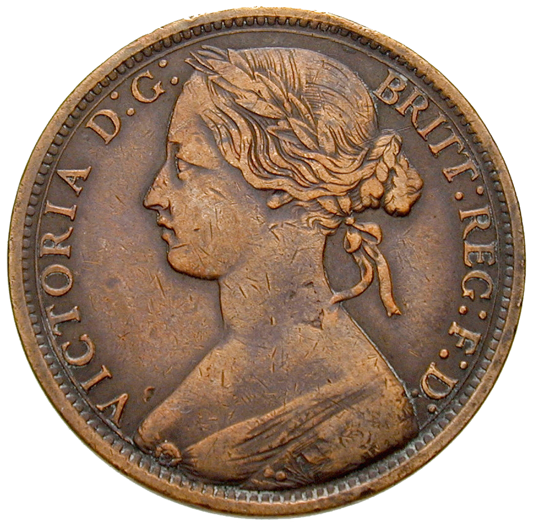 6er-Set Großbritannien & Neuguinea Pennys Victoria bis Elisabeth II.