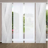 home in green RIWELO Paneelwagen 4 Stk. tlg. SET DIGITALDRUCK,BAMBUSOPTIK RECYCELT