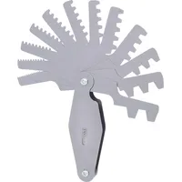KS Tools Trapez-Gewindestahllehre, für 30° Gewinde, 2-12mm