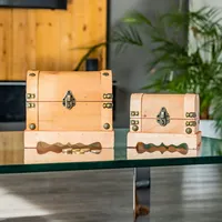HMF 6414-50 Spardose aus Holz mit Schloss | 18,5