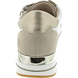 remonte Sneaker Low Beige/Weiß Damen 42