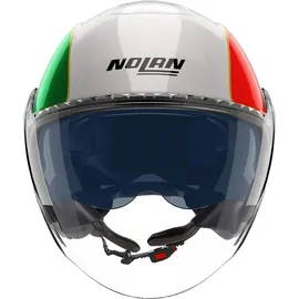 Nolan N20-2 Visor Tricolore Weiß/Grün/Rot L
