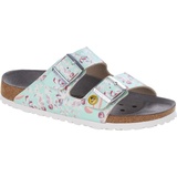 BIRKENSTOCK Arizona ESD Birko-Flor flower field mint schmal 40