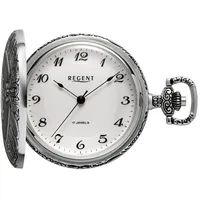 REGENT Taschenuhr P-722 silberfarben