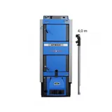 ATMOS Kombikessel DC25GSP Set 4,0m Förderschnecke mit Pelletbrenner A25GSP
