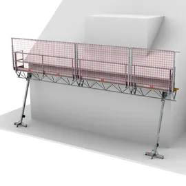 Altrex Modulare Dreiecksbühne Absturzsicherung 11 m