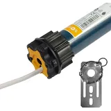 SOMFY Oximo 50 WT 10/17 Rollladenmotor inklusive SW60 Adapter Flansch-Antriebslager (9703948)