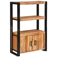 VidaXL Bücherregal mit Türen 1-tlg. 0 x 0 x