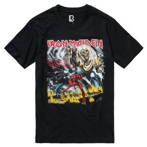 Iron Maiden Brandit Tshirt schwarz M