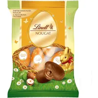 Lindt Nougat Eier Ostereier mit Vollmilchschokolade Nougat Creme 90g