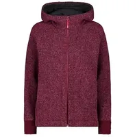 CMP JACKET FIX HOOD, 34M0766, Dark Pink, D34, Woman