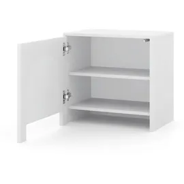 Möbel Kraft Nachtschrank Arco 50 x 35 x 49 cm Weiß
