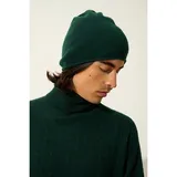 AUTHENTIC CASHMERE Kaschmir-Mütze "Pinier" in Dunkelgrün