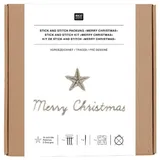 Rico Design Stick and Stitch Packung Merry Christmas
