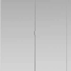 WIMEX Imago 180 x 199 x 58 cm weiß mit Spiegeltüren