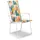 barths Chiemsee Klappstuhl 56 x 53 x 93 cm weiß mit Armlehne 1 St.