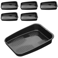 Navaris schuhabtropfschale Set - 6 x Set aus Kunststoff