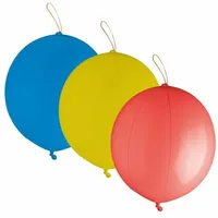 Papstar Punch Ballons Ø 40 cm 3 St. Farbig sortiert