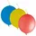Papstar Punch Ballons Ø 40 cm 3 St. Farbig sortiert