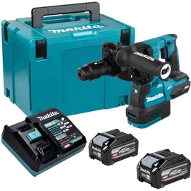 Makita HR 002 GU201 Akku Bohrhammer 40 V max. 2,9 J SDS plus + Ladegerät