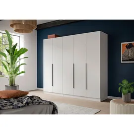 Livetastic Kleiderschrank KOPENHAGEN 200 x 181 x 52 cm Weiß