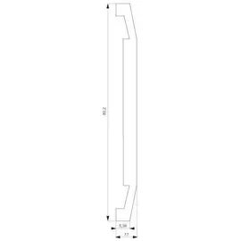 Siemens Abdeckrahmen 5TG2551-0 titanweiß