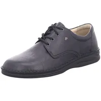 Finn Comfort Herren Metz Lace-Up Oxford, Schwarze Maserung, 43 EU - 43 EU