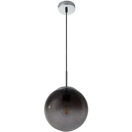 GLOBO Rauchglas 1-flg. 20 cm rund grau