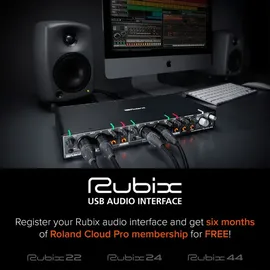 Roland Rubix 44 (USB), Audio Interface, Schwarz