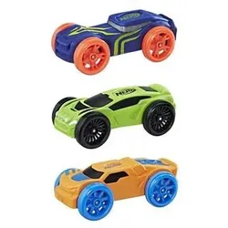 HASBRO C0774EU4 - C0775EU40 Nerf Nitro Soft Racer 3er Pack 1