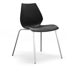 Kartell Maui Stuhl Kunststoff grau 2er Set
