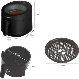 Russell Hobbs SatisFry Panoramic Schwarz 27420-56