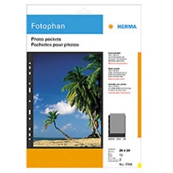 Herma Fotophan 10 Blatt 20x30 schwarz