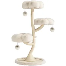 fudajo Kratzbaum 125 cm weiß