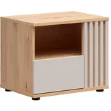 petits-meubles Nachttisch Ezra Kaschmir und Holz