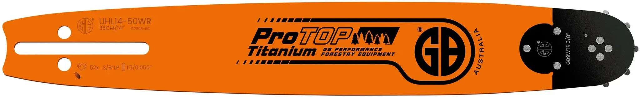 GB Führungsschiene Titanium ProTOP 3/8