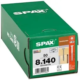 SPAX Tellerkopf T-Star 8,0x140/80 WIROX