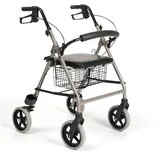 Vermeiren Rollator Eco Light Aluminium Einkaufsrollator Champagner Sitzhöhe 55 cm