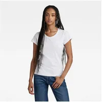G-Star Eyben Slim V T 2.0 Kurzarm-T-Shirt White S
