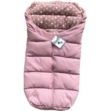 Cangaroo Fußsack Cuddle, für Kinderwagen Thermofleece wasserdicht Reißverschluss, rosa