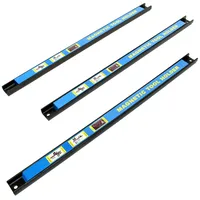 Wiltec Wandhalterung Stahl 46 cm blau