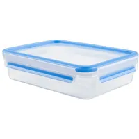 Emsa Frischhaltedose rechteckig transparent 22,6 x 16,7 x 5,9 cm 1,2 l