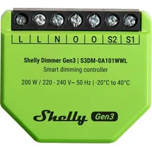 Shelly Dimmer Gen3 - grün/schwarz