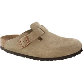 Birkenstock Boston Weichbettung Veloursleder taupe 37