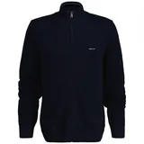 GANT 8040524 Vollreißverschluss Pullover Evening Blue L