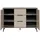 Livetastic Kommode Sideboard 135 x 90 x 38 cm Sand / Schwarz