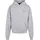 MERCHCODE Al Dente Per Favore Oversized Hoody - Grau