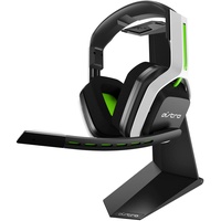 ASTRO Gaming A20 Wireless Headset + Logitech ASTRO Gaming Folding Headset Stand - White/Green